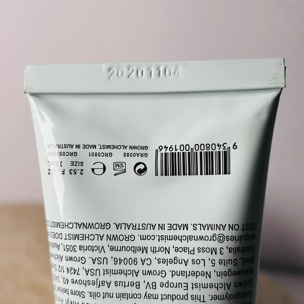 Grown Alchemist Age-Repair Gel Masque‎ 2.53 oz Pomegranate Extract & Peptide NIB